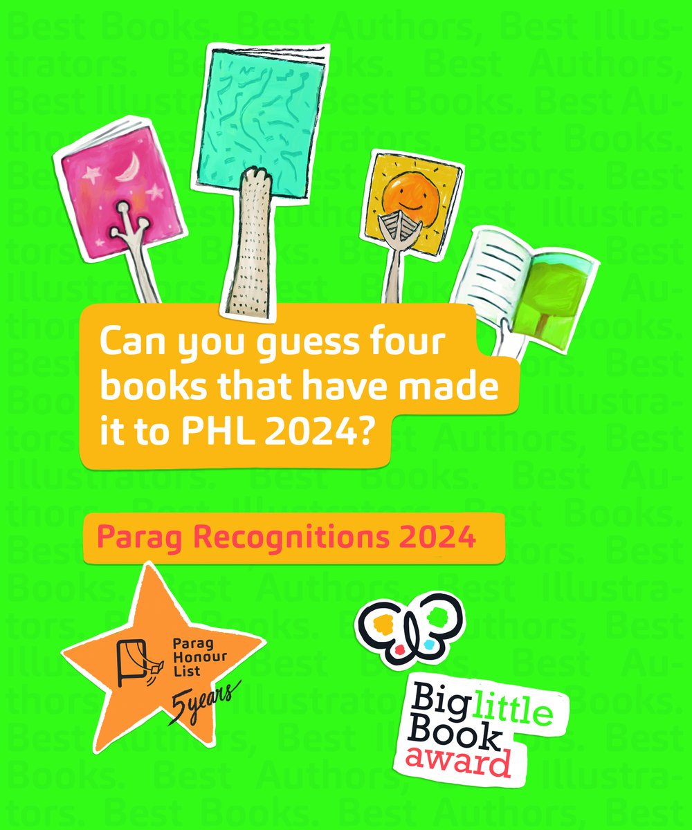 Write your guess in the comments! Keep an eye out for the announcements. #paragrecognitions2024 #paraghonourlist2024 #biglittlebookaward2024 #paragreads #paragnurtures #childrensliterature #indianchildrensliterature #childrensbooks #childrensillustrators