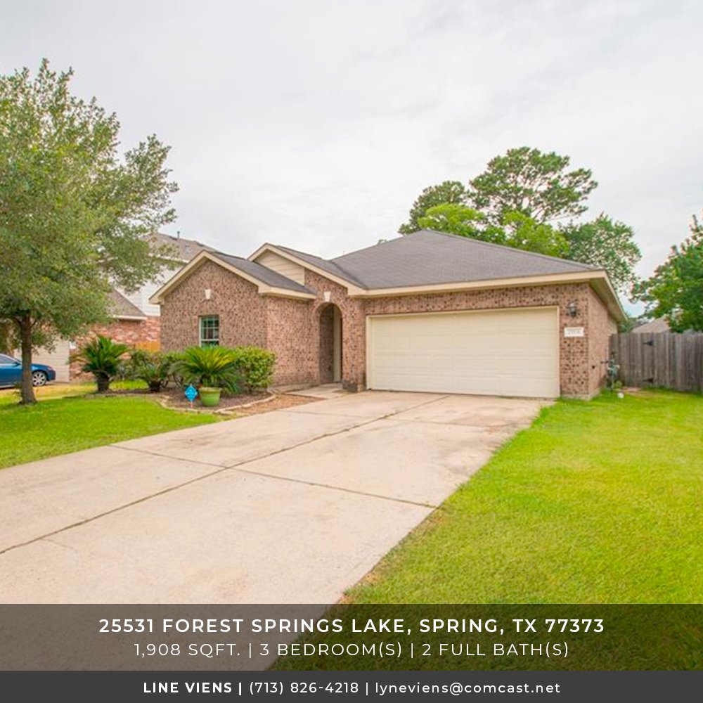 max_alliance's tweet photo. 📢 𝐔𝐍𝐃𝐄𝐑 𝐂𝐎𝐍𝐓𝐑𝐀𝐂𝐓

📍 25531 Forest Springs Lake, Spring, TX 77373

👀 https://t.co/pRMTBp49aX 🏠 

𝐋𝐢𝐧𝐞 𝐕𝐢𝐞𝐧𝐬
(713) 826-4218
lyneviens@comcast.net

#AllianceTeam #REMAXResults #REMAXAgent #HoustonRealtor #HoustonHomes #RealEstate #UnderContract https://t.co/vjRUgM0Ytv