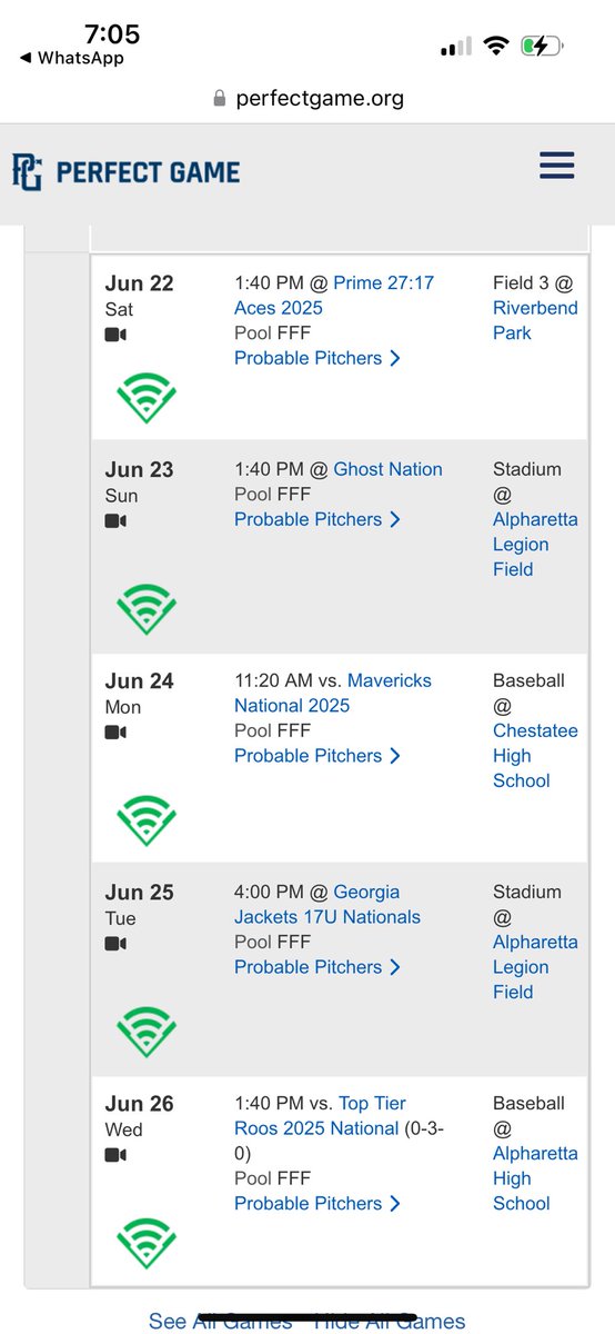 JackLuster2025's tweet photo. San Diego Invitational ‘24 is a wrap. A great week playing with @5starpacific Loved the wood bats, had some real nice hits and played great defense. Big week ahead in Georgia for the PG WWBA National Championship. Let’s go!!!
@tavarezbsbl https://t.co/VLYIFhKdaa