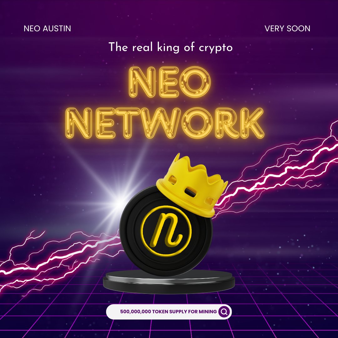 NeoNetwork_coin's tweet photo. Neo Network is the ecosystem of upcoming generation with seamless features and security. stay tuned for more updates of NEO Network launching.
From: NEO Austin
#neonetwork https://t.co/DRaw5kndIG