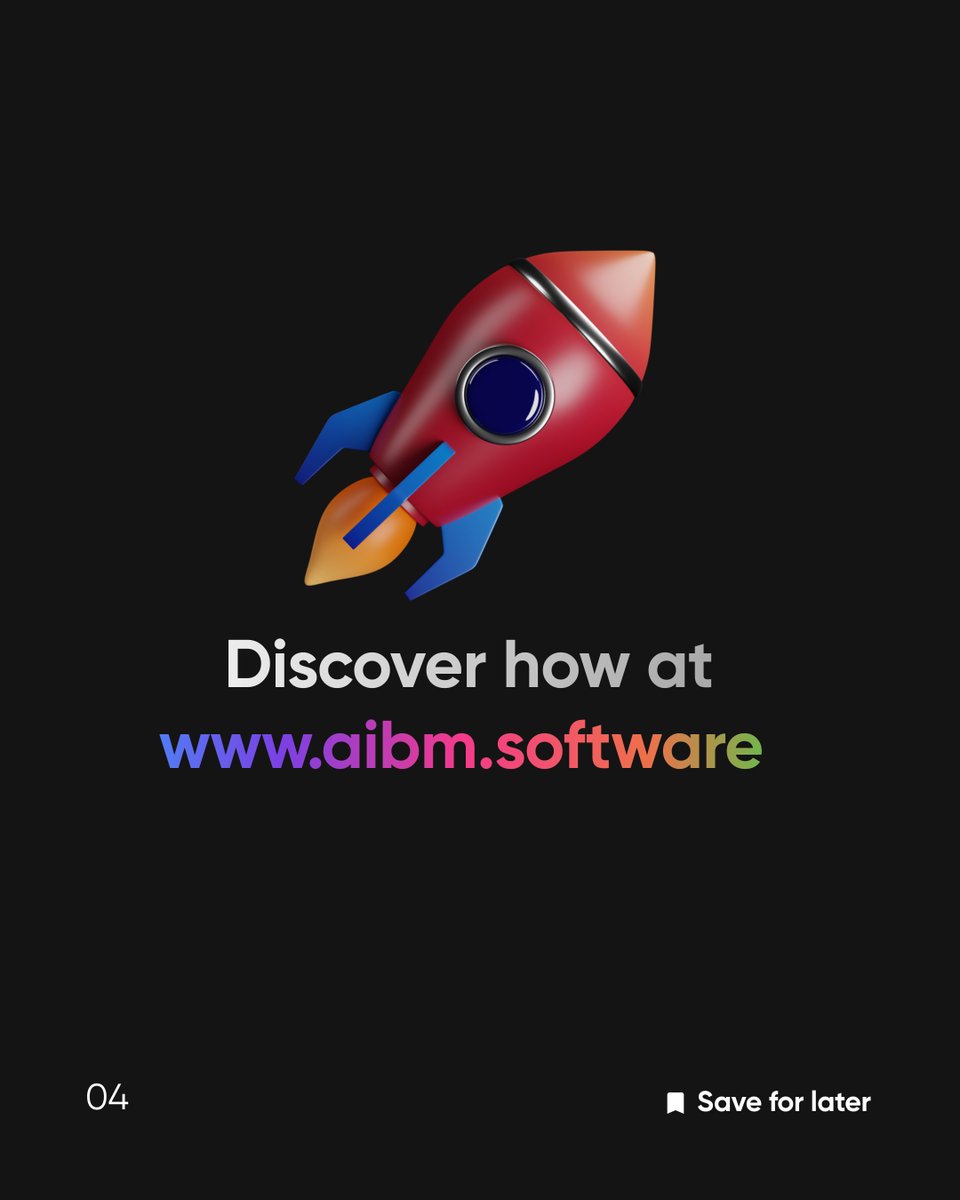 aibm_software's tweet image. 🚨Problems managing your business, its time to start using AiBM Software.

⚡️For more details visit us at aibm.software