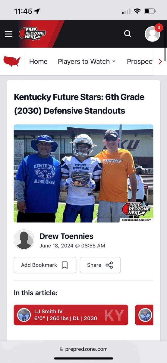 James 'LJ' Smith IV tweet media