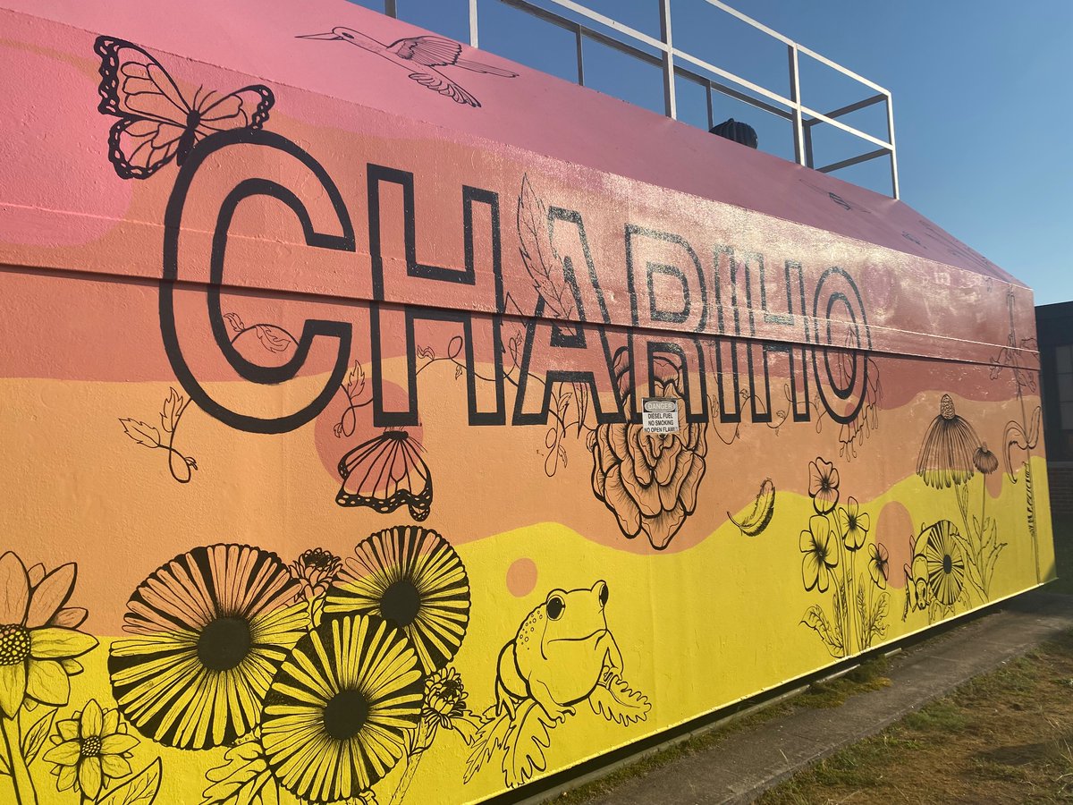 Chariho Pride (@chariho_pride) on Twitter photo Another amazing transformation has been a pollinator-inspired mural headed by our very own <a href="/spw_arts/">Stacy Wilbur</a> and students. Their vision and execution is simply perfect! #charihogreen #learninginsideout Another amazing transformation has been a pollinator-inspired mural headed by our very own <a href="/spw_arts/">Stacy Wilbur</a> and students. Their vision and execution is simply perfect! #charihogreen #learninginsideout