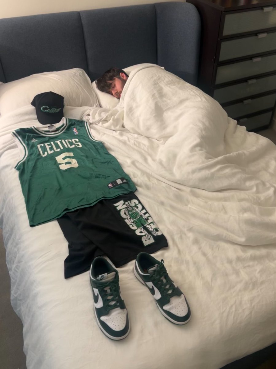 Rest up Celtics Nation, we've got some celebrating to do tomorrow 😏