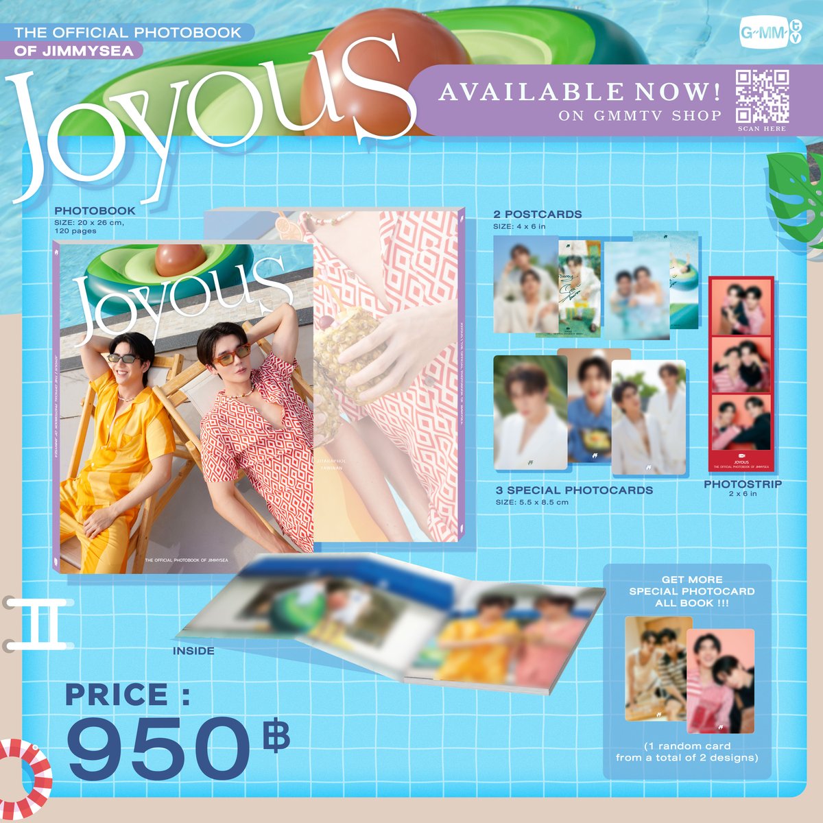 その他 JimmySea photobook Joyous AVAILABLE NOW! JOYOUS | THE OFFICIAL PHOTOBOOK OF JIMMYSEA ON