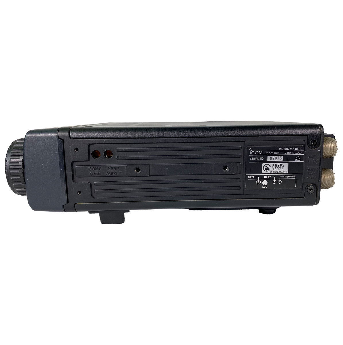 MUSENMALL's tweet image. ＼４アマさんでも使えます🙋‍♀️／

📌ICOM IC-706MKⅡGS
コンパクトボディに、HFオールバンド+50MHz+144MHz+430MHzを搭載してます！

※通電確認はしておりますが、アンテナを繋いだ動作確認はしておりません🙇

詳細はこちら▼
x.gd/KepVu

#アマチュア無線 #アイコム #ic706 #IC706MK2G