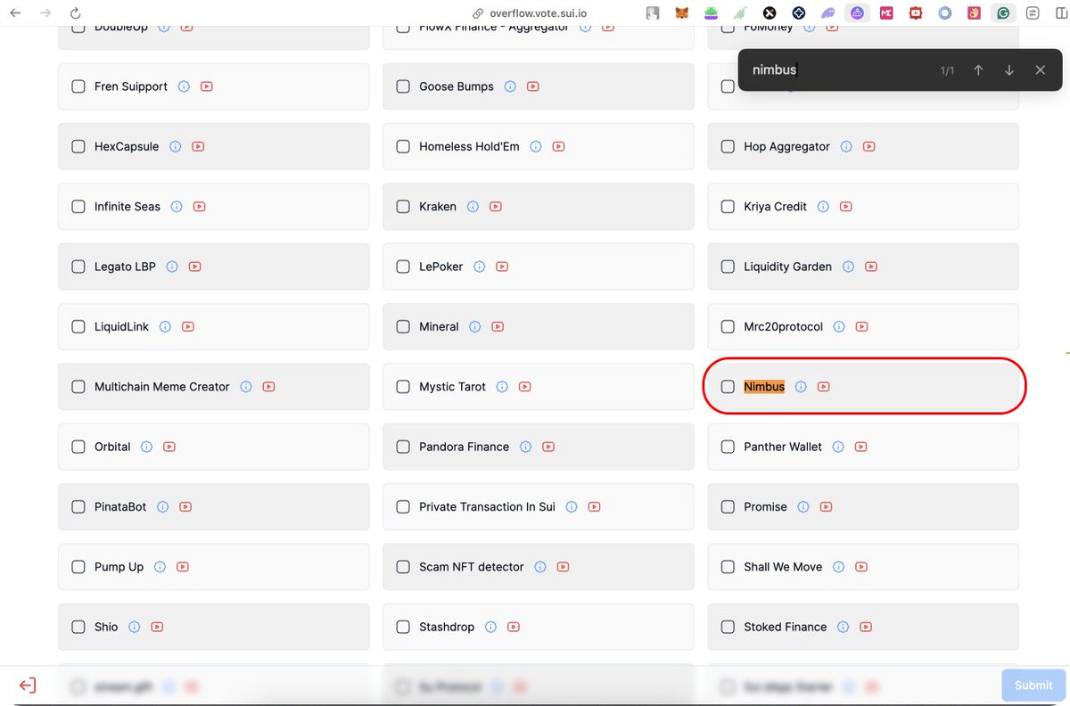 get_nimbus's tweet image. GM! Nimbus has been shortlisted as a finalist in the #SuiOverflow hackathon ✌️👀✌️

Let's exchange:
You'll get - 300 GM ☀️
We'll get - Your vote on  overflow.vote.sui.io

🤝

You have 24 hours to accept this offer!