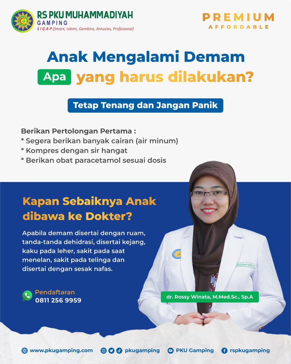 Tidak ada yang lebih penting daripada kesehatan si kecil! Jika anak Anda demam, jangan anggap remeh. Segera periksakan ke dokter anak untuk mendapatkan penanganan yang tepat.

Demam bisa menjadi tanda dari berbagai kondisi yang memerlukan perhatian medis.