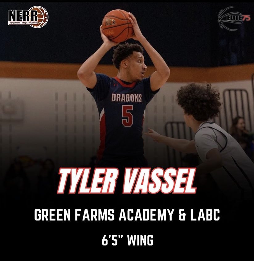 NEPSAC Showcase Schedule @ Babson for Tyler Vassel &amp; Joel Nash.

Tyler Vassel 6’6 W (GFA ‘25):
 (6/14): Court 3 5:10 PM
(6/15): Court 3 8:00 PM
 (6/15) Court 3 9:50 PM

Joel Nash 6’0 G (Avon ‘26)
 (6/13) Court 1 Noon
 (6/13) Court 2 2:55 PM
 (6/14)  Court 3 8:00 AM