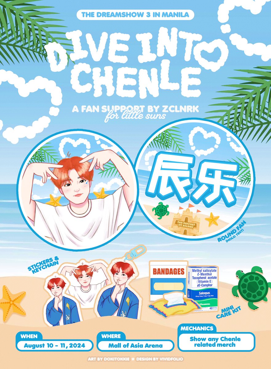 i think i know now that you're the one that makes me breathe 🐬☁️🫧
a chenle fan support by <a href="/zclnrk/">َ</a> for tds3 manila

ꕤ round fan, keyring &amp; stickers !
ꕤ prio lil suns
ꕤ show this tweet on d-day

#THEDREAMSHOW3_in_MNL #NCTDREAM_THEDREAMSHOW3_in_MNL 
#THEDREAMSHOW3_in_MANILA