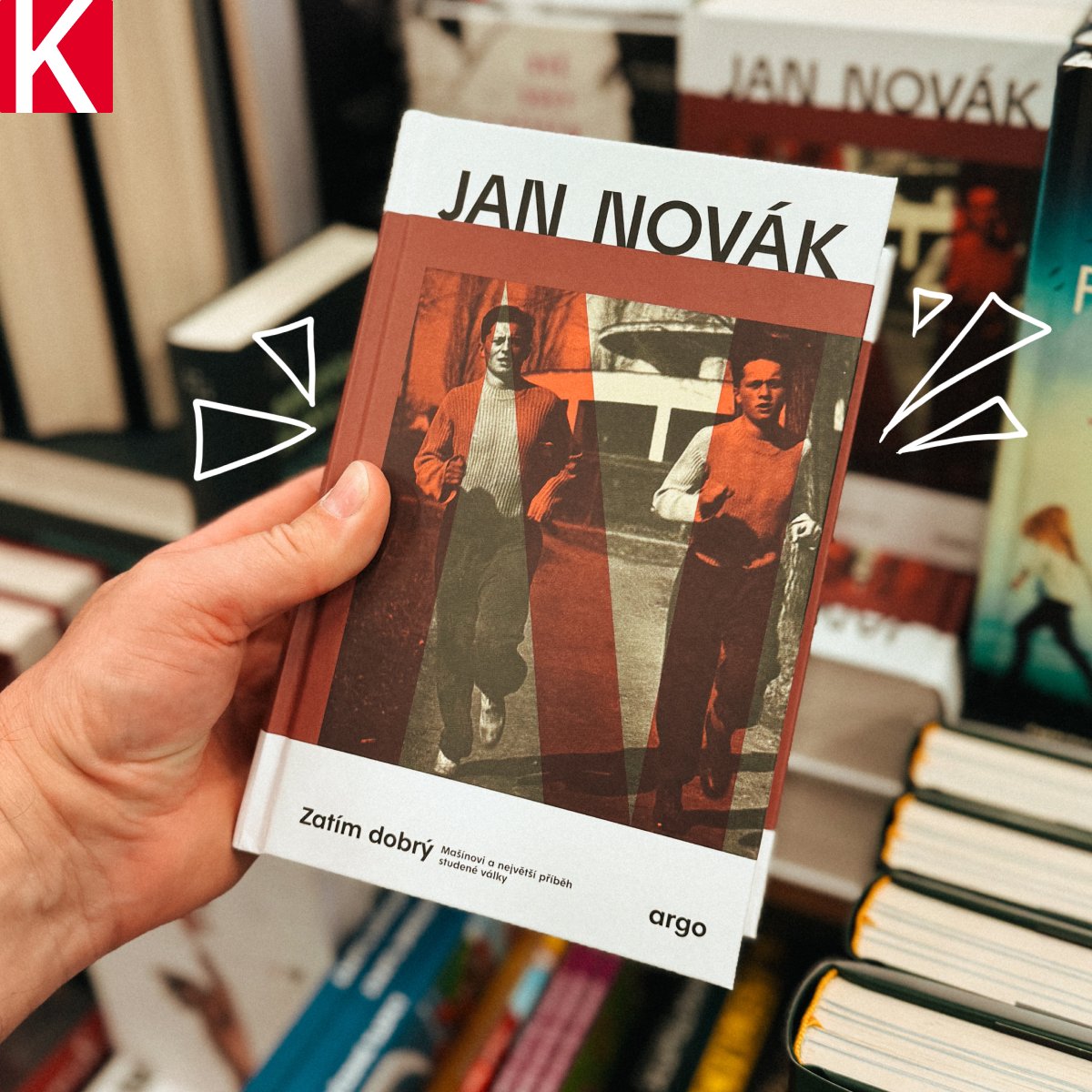 Znáte příběh bratří Mašínů? Pokud jste jej nečetli, snad vás přesvědčí toto doporučení: „Po dlouhé době titul, který mě vážně dostal, bez patosu a přitom se vám příběh Mašínů dostane pod kůži. Silný příběh těch málo statečných, co se postavili nesvobodě a útlaku.“ #Kosmas