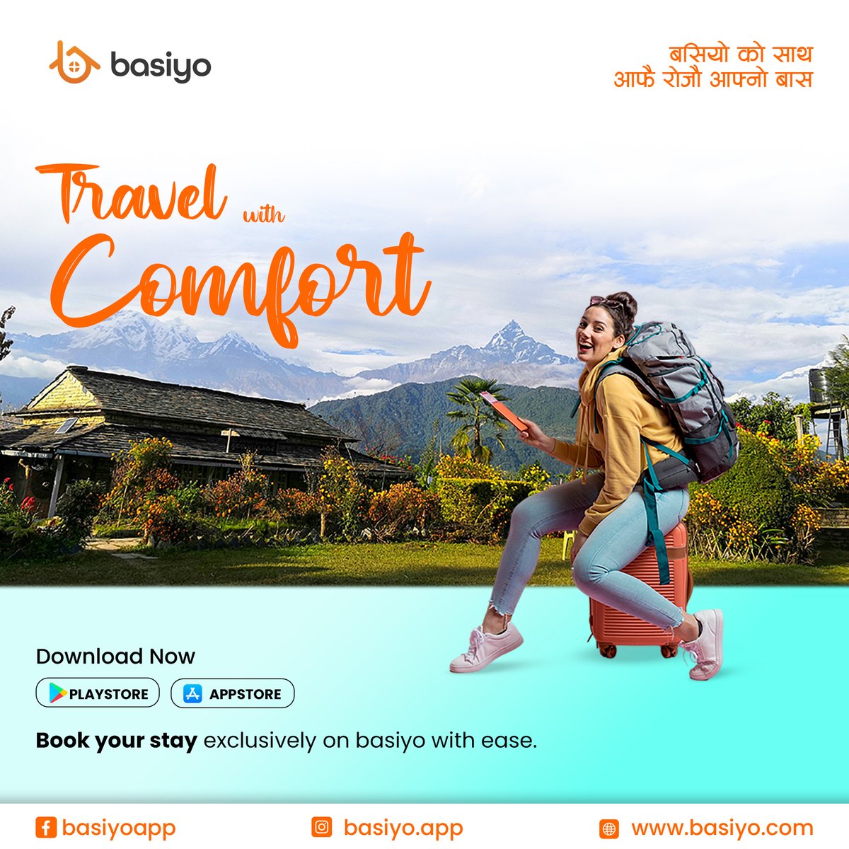 BasiyoApp's tweet photo. 𝐘𝐨𝐮𝐫 𝐆𝐚𝐭𝐞𝐰𝐚𝐲 𝐭𝐨 𝐔𝐧𝐟𝐨𝐫𝐠𝐞𝐭𝐭𝐚𝐛𝐥𝐞 𝐕𝐚𝐜𝐚𝐭𝐢𝐨𝐧𝐬 - 𝐢𝐭’𝐬 𝐭𝐢𝐦𝐞 𝐟𝐨𝐫 𝐁𝐚𝐬𝐢𝐲𝐨!
𝐃𝐨𝐰𝐧𝐥𝐨𝐚𝐝 𝐨𝐧 𝐀𝐩𝐩𝐒𝐭𝐨𝐫𝐞: https://t.co/6DcuA6pvay
𝐆𝐞𝐭 𝐢𝐭 𝐨𝐧 𝐏𝐥𝐚𝐲𝐒𝐭𝐨𝐫𝐞: https://t.co/UFkWC2b4vI

#Basiyo #visitnepal #vacationrental https://t.co/aYCPeXhH1Y