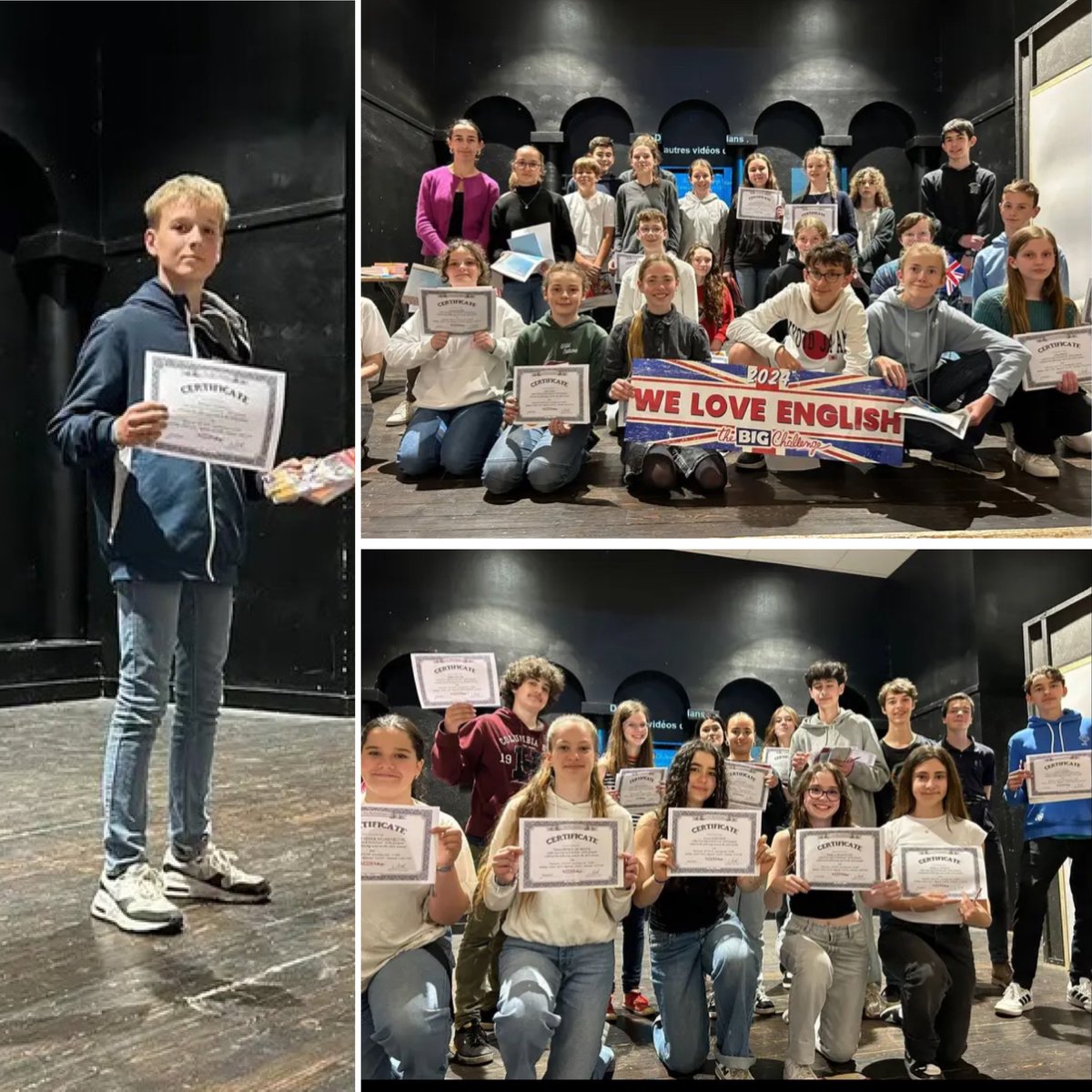 Bravo à nos élèves pour leur participation au Big Challenge! #apprendreautrement #insieme