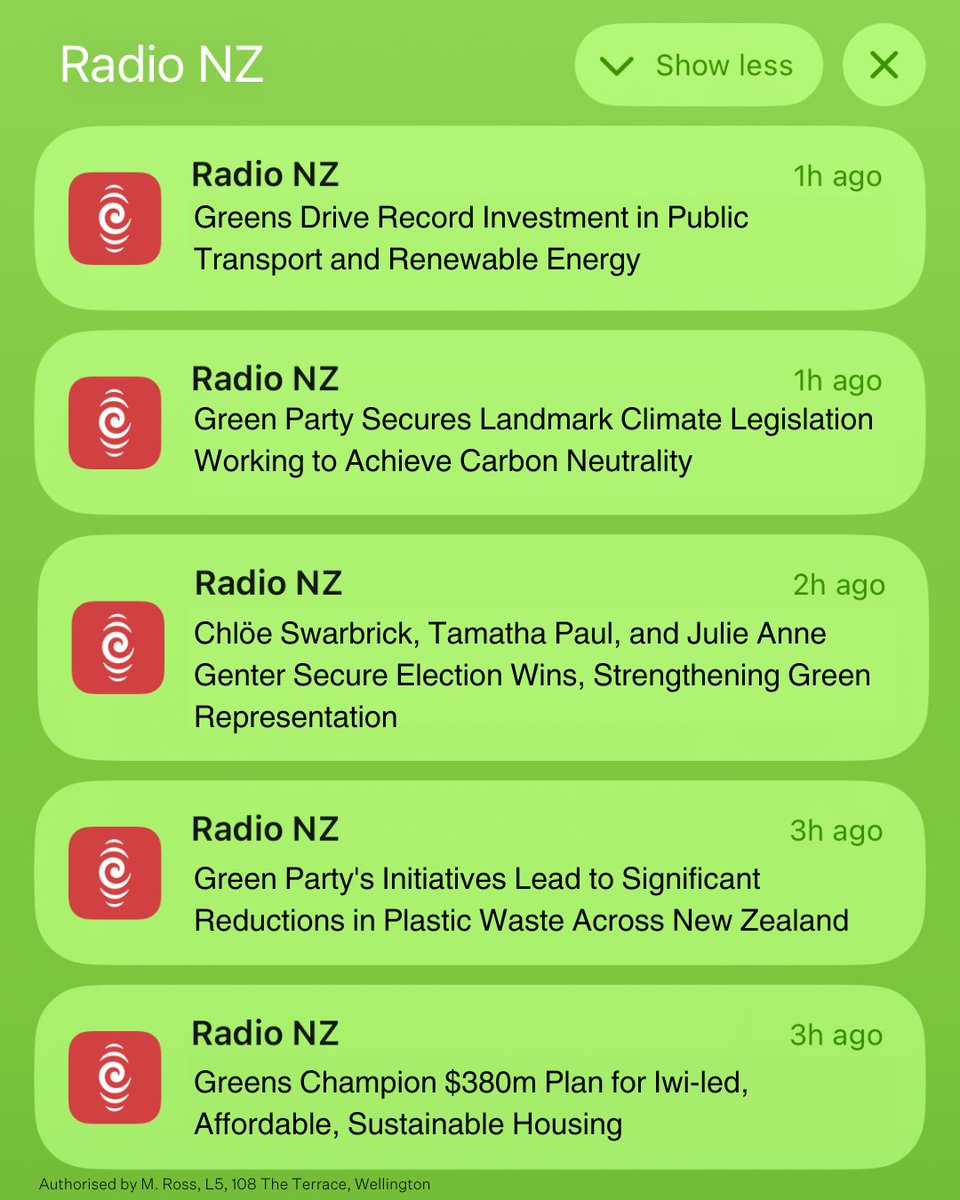 uhh anyone else getting old RNZ notifications??