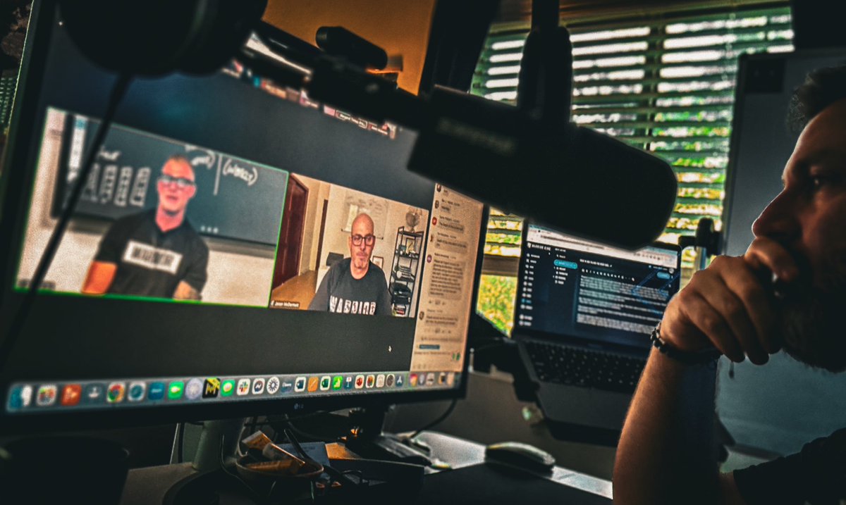 CraigLaughlinJr's tweet image. It’s happening. Day 2 of 3 is in the books. @GarrettJWhite - I appreciate this journey. #WarriorTrainer #SomethingsComing