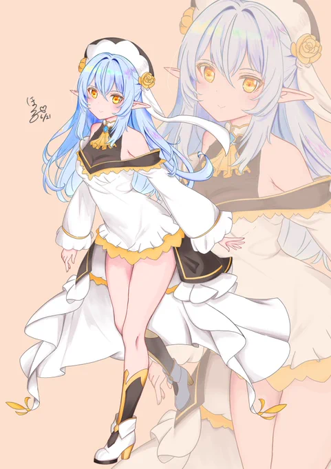 「最近描いてなくない?」って言われてたので久しぶりにupします。今回はうちの娘、名前はイリス・ランプランカちゃんです。昔からいる私のオリキャラですがリメイクはもう分からないくらいやってますw良かったら見てって下さい#帆楼のアトリエ#絵描き 