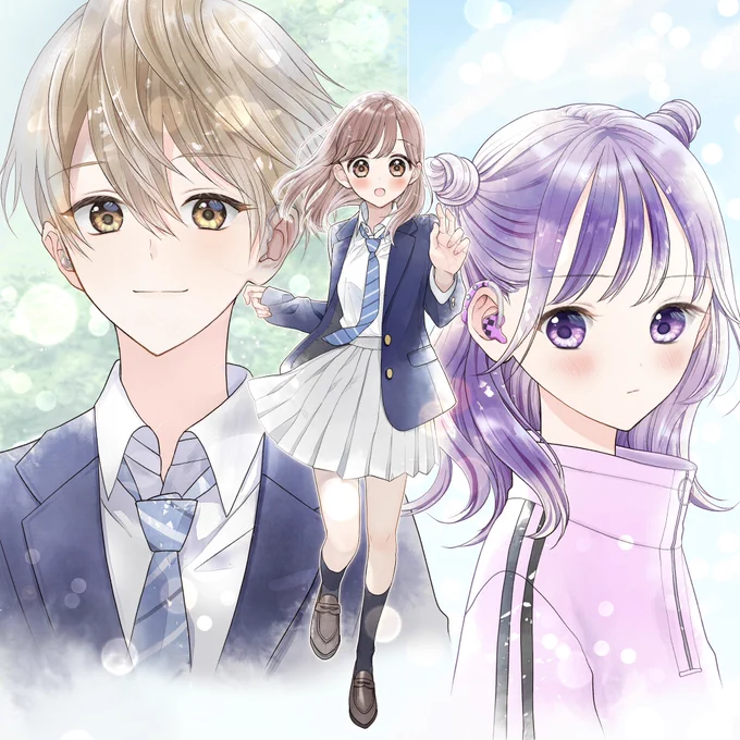 6/21発売の『それでも君に伝えたい 〜つなげたい想いと言葉〜』安芸咲良先生著にて挿絵を担当させて頂いております! 聴覚障がいを持つ先輩との初恋を描くシリーズの第二段なのですが、主人公かなでちゃんの人と関わっていく真摯なひたむきさに勇気をもらいました どうぞよろしくお願いします!