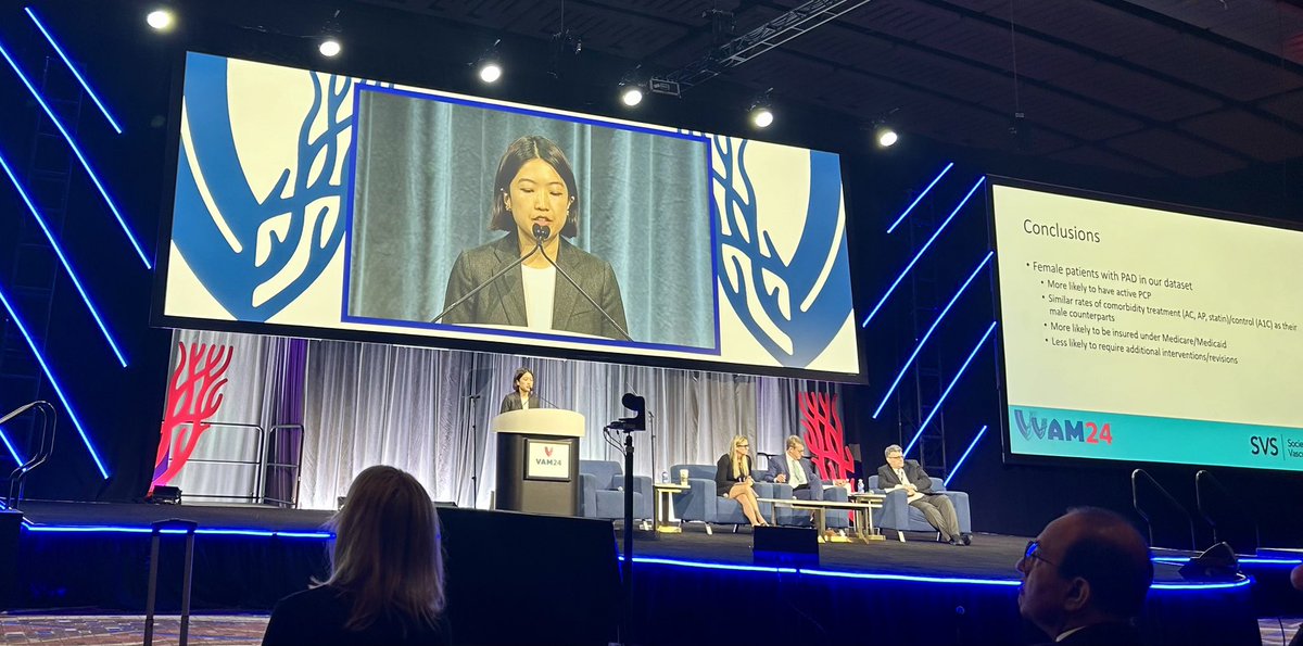 Penn Vascular Surgery (@pennvascular) on Twitter photo Penn Vascular surgery resident Tracy Yun Du gave an outstanding VAM plenary session talk on higher risk of AKA among women with PAD. <a href="/VascularSVS/">Vascular SVS</a> <a href="/FutureVascSurgn/">FutureVascSurgeons</a> <a href="/pennsurgery/">PennSurgery</a> <a href="/VascularMD/">Darren Schneider, MD</a> <a href="/womeninsurgery/">Women in Surgery</a> #vascsurg Penn Vascular surgery resident Tracy Yun Du gave an outstanding VAM plenary session talk on higher risk of AKA among women with PAD. <a href="/VascularSVS/">Vascular SVS</a> <a href="/FutureVascSurgn/">FutureVascSurgeons</a> <a href="/pennsurgery/">PennSurgery</a> <a href="/VascularMD/">Darren Schneider, MD</a> <a href="/womeninsurgery/">Women in Surgery</a> #vascsurg