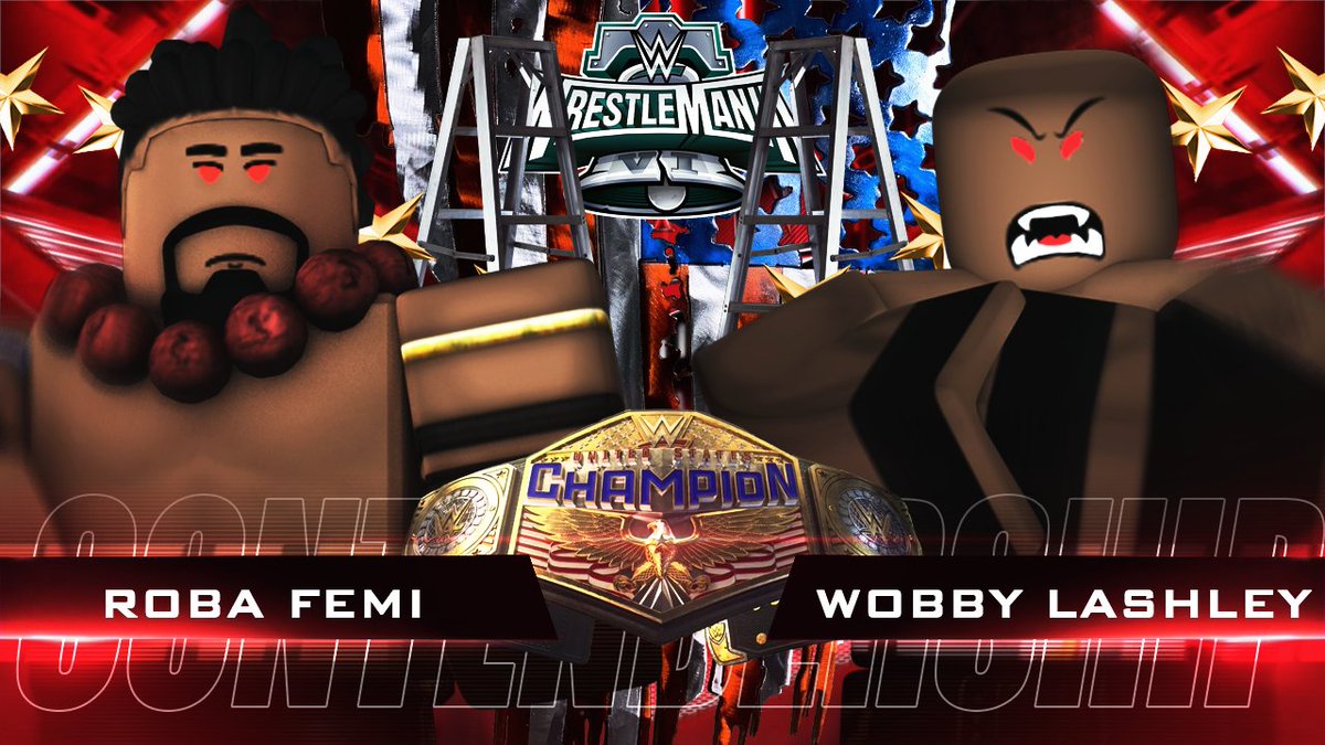 ROBLOXWWE_'s tweet photo. #RBLXRAW | RETURN SHOW
A chance at the special opportunity to fight for the US Championship at #RBLXWrestleMania..
@rcoleisaninjago vs @maardontcare
@reesek0sher vs #LumiAmbrose
@faintedthrone vs @CjElemental
#RobaFemi vs @alexthaagoat https://t.co/82h0yuufeB