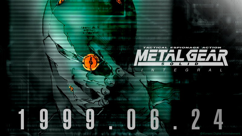 今から25年前の今日、1999年6月24日に『METAL GEAR SOLID INTEGRAL』が