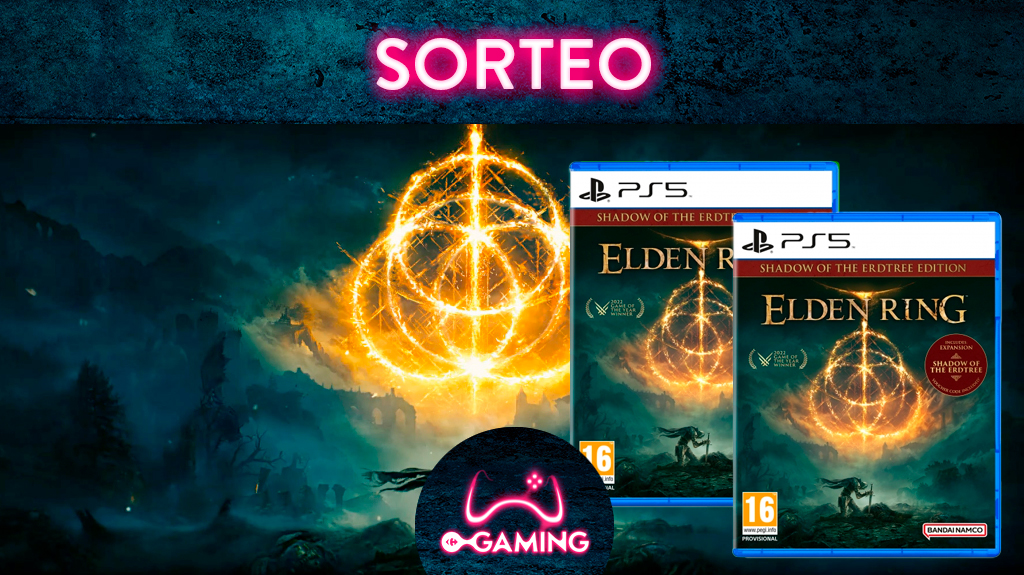 ⚠ SORTEO  

¡Tengo 2 copias físicas de #ELDENRING Shadow of the Erdtree para PS5! ¿Quieres uno?  

✅ Haz FAV y RT 
✅ Menciona a un amigo con #CarrefourConEldenRing

⛔ Nos acaban de avisar de un cambio en el premio, finalmente es físico y para PS5, siento la confusión, los que