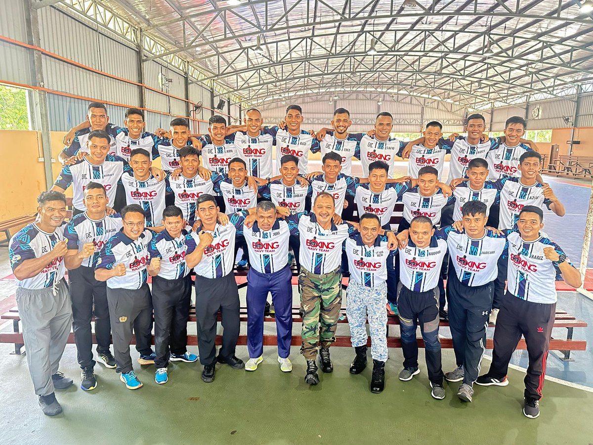 tldm_rasmi's tweet photo. Persatuan Tinju TLDM kini bersedia untuk menyertai Kejohanan Tinju Antara Perkhidmatan dari 24 hingga 28 Jun ini. Go Navy Fighters! π₯
#FitNavy
#ISG2024
#TLDM90
#SediaBerkorban https://t.co/oV1AZguwb0