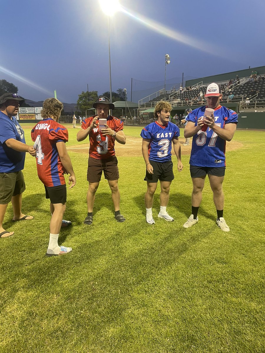 West wins Blue cup to the top