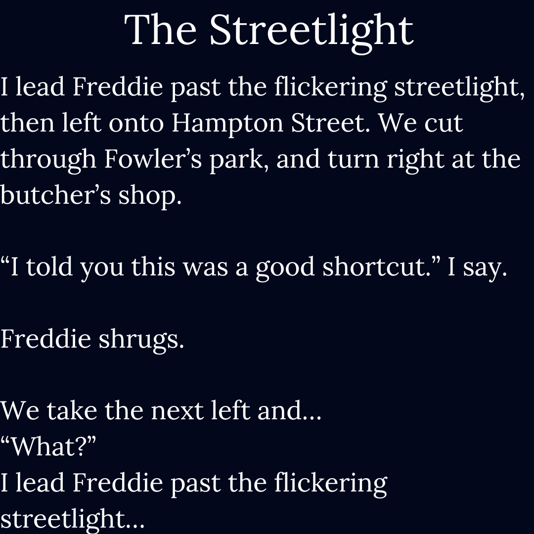 MPSiddell's tweet photo. Microfiction day fifteen: The Streetlight https://t.co/6xLkxGOrCn