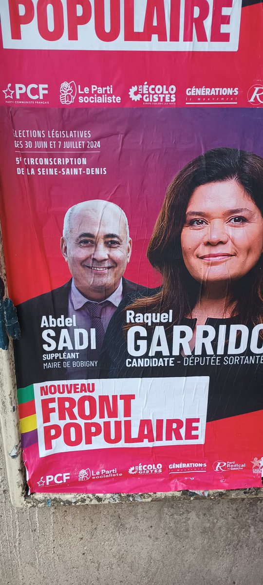 AlyDiouara's tweet image. Je suis profondément scandalisé par l’utilisation frauduleuse et trompeuse de la charte graphique du #NouveauFrontPopulaire par madame Garrido et Abdel Sadi maire PCF de Bobigny.
Comment des élus de la République peuvent-ils sciemment décider de tromper les électeurs ?
1/4