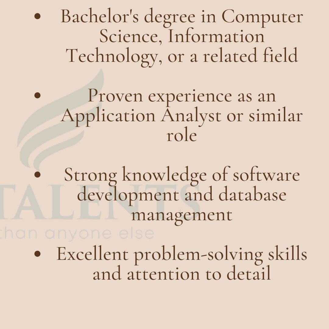 AidanTalents's tweet image. We&apos;re looking for an Application Analyst based in the United Arab Emirates!

Interested in learning more? Let&apos;s chat! 🙂

#ApplicationAnalyst #UAE #Hiring #Recruitment #AIDANTalents #TechJobs #ITJobs #Sourcing