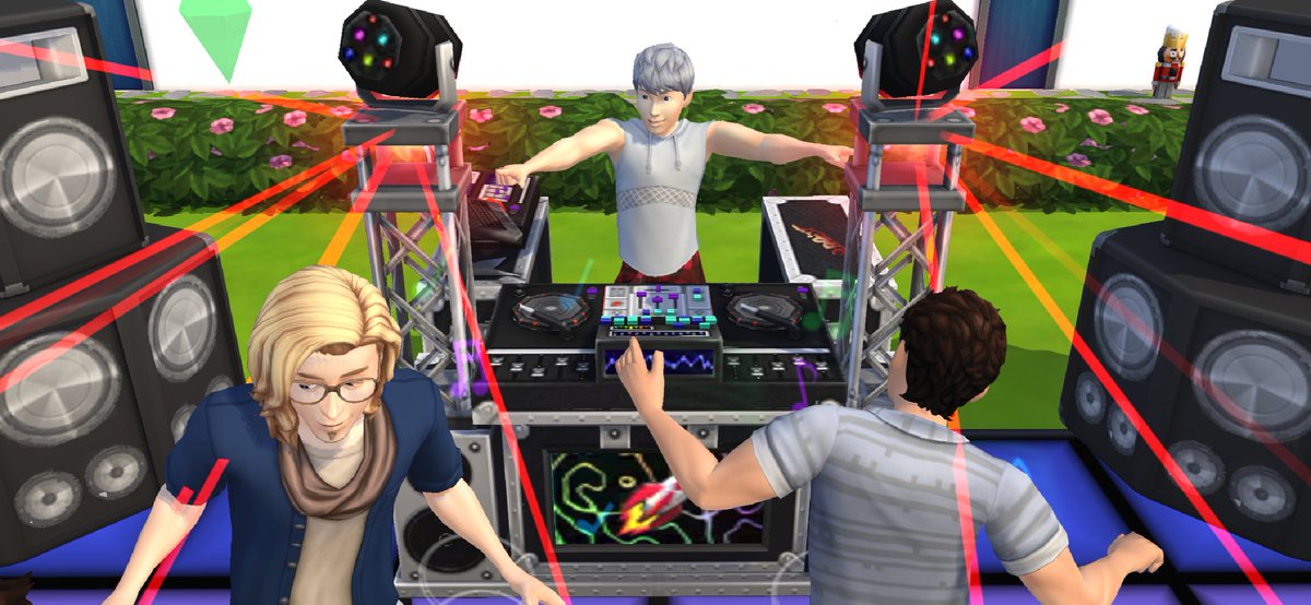Marukaite_Sims's tweet image. ((Dance🕺Dance))

♪(/｀ﾌ´)」&amp;lt;ｹｾｾｾ!!踊れ踊れーーーーー!!

#シムズポケット　#シムポケ
#TheSimsMobile
#版権シム　(#ヘタシム)

DJ🐥