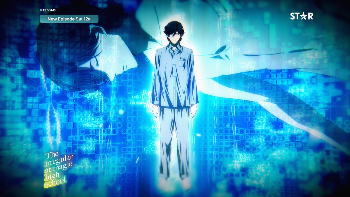 antnetworktv's tweet photo. #EpisodePremiereToday | The Irregular at Magic High School Season 3 | Episode 12
โถ๏ธNew Episode every Saturday | 12a SG/PH | 11p TH/ID
#mahouka #StarSpringBazaar #anime https://t.co/lHMyaNxQre