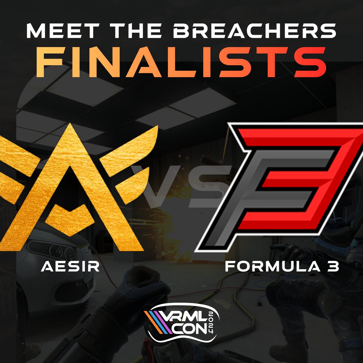 What a season we are having!🔥

Congrats <a href="/ivi_team/">IVI | VR eSports</a> and 7DS! They are our EU and APAC S2 Champs!🙌

And it's not over yet!
🌐vrml.gg/Breachers/News…
<a href="/AesirVR/">AESIR</a> NA will be facing off Formula 3 at #VRMLCON2024 in just 1 month!!

And that new skin?🤩 Congrats to all our finalists!
