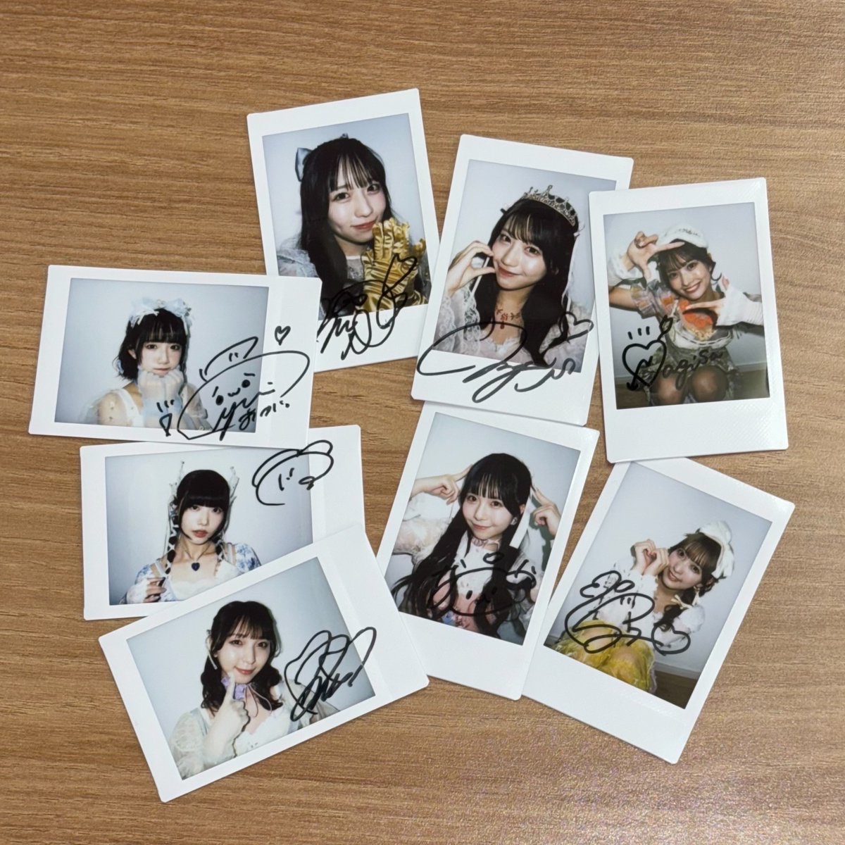 こちらのチェキ販売に関しまして、 販売開始時間を「20:00」→「20:15