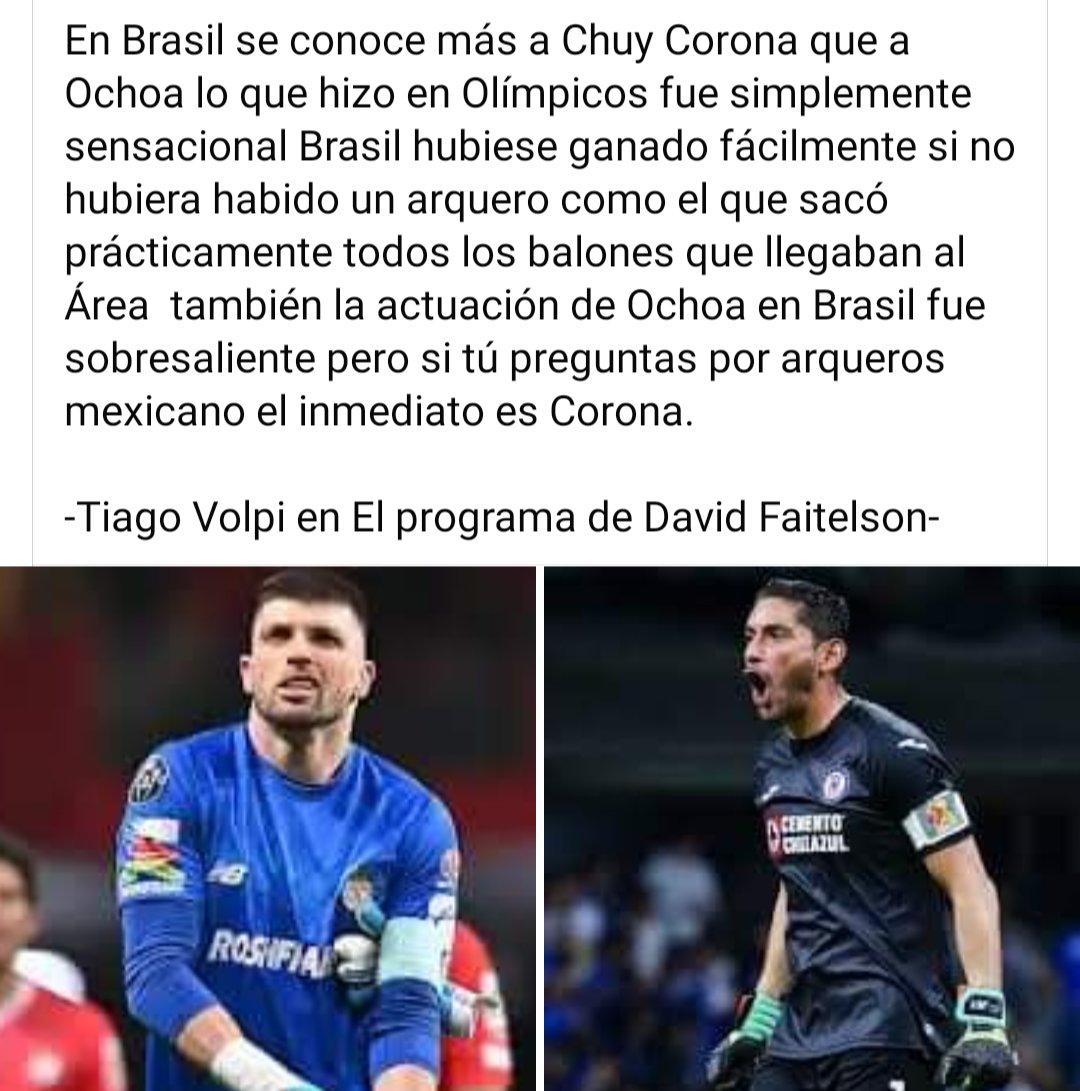 19jmss16's tweet image. En México y en el 🌎 la 🍺 no es cierto el portero es @jesuscorona01 ex @CruzAzul