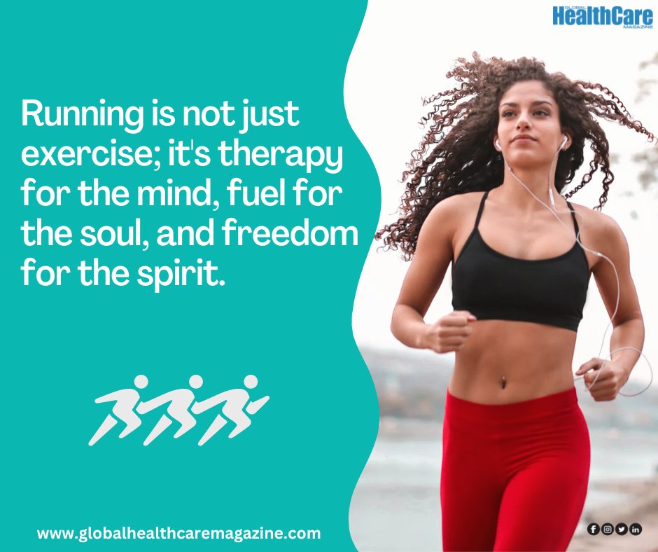 GHealthcareMag's tweet image. Running: therapy for the mind, fuel for the soul, freedom for the spirit. 🏃‍♀️💫

#Running #MindBodySoul #RunningQuotes
#TherapyForTheMind #FuelForTheSoul #FreedomForTheSpirit #RunnerLife
#HealthyLiving #FitnessMotivation #RunnersHigh