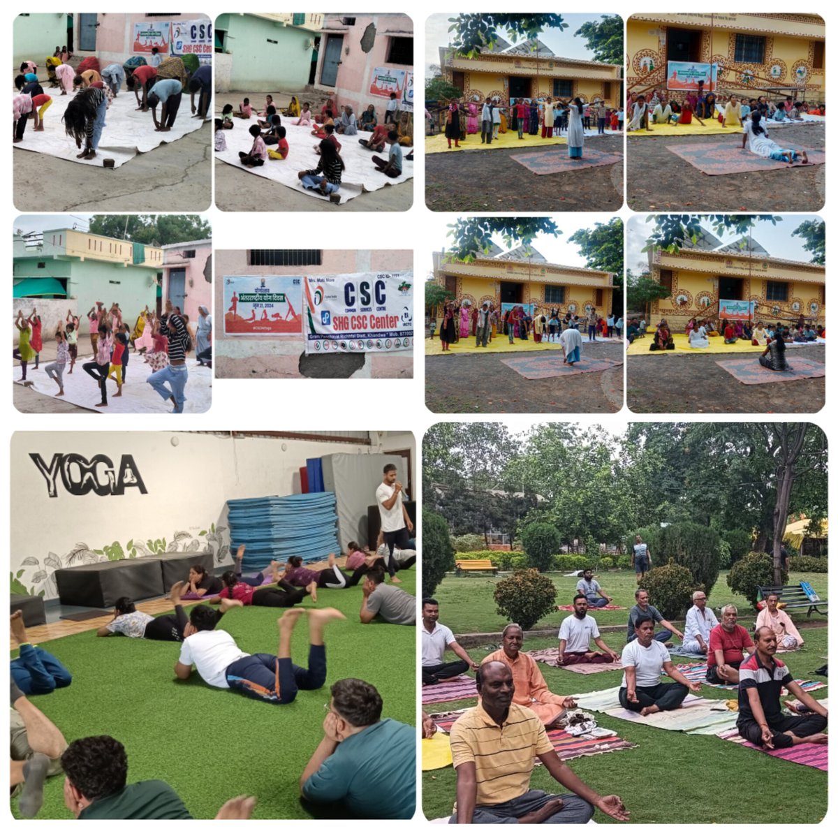 Yoga Day 21 Jun 24
Do Yoga, Stay Healthy
#PeaceOfMind #Fitness #Yoga
#Health #yogachallenge

#CSCPeYoga, #CSCYogaWithFamily, #YogaForSelfAndSociety, #IDY2024, 

 <a href="/moayush/">Ministry of Ayush</a> <a href="/CSCegov_/">CSCeGov</a> <a href="/CSCSPV_Health/">CSC Health</a> <a href="/MoHFW_INDIA/">Ministry of Health</a> <a href="/WHO/">World Health Organization (WHO)</a>