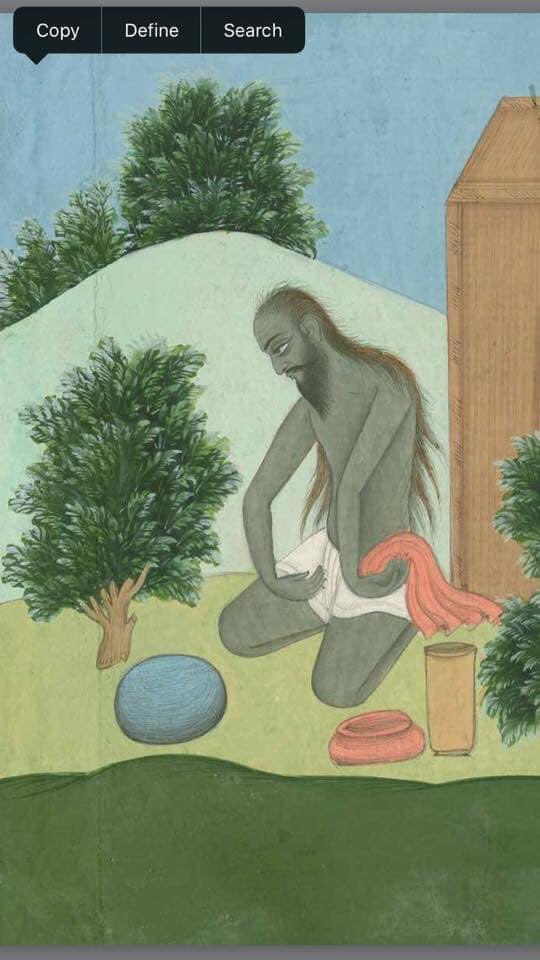 #InternationalYogaDay 
the Bahr al-Hayat, or Ocean of Life, is a Persian Sufi treatise on yoga and said to be the translation of a Sanskrit book, now lost to us, named Amrutkunda, the Pool of Nectar. 
The Amrutkunda is believed to have been translated in Arabic in the 13th