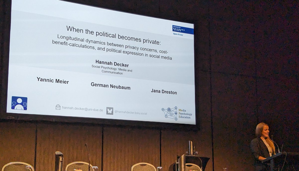 Abdul Karim Obeid (@aobeid_1) on Twitter photo "Democracy needs people that participate" - Provocations from @decker_hannah_ presenting her research w/ <a href="/ymeier5/">Yannic Meier (no longer active here)</a>, <a href="/g_neubaum/">German Neubaum</a>, <a href="/JanaDreston/">Jana Dreston</a> at #ica24 "Democracy needs people that participate" - Provocations from @decker_hannah_ presenting her research w/ <a href="/ymeier5/">Yannic Meier (no longer active here)</a>, <a href="/g_neubaum/">German Neubaum</a>, <a href="/JanaDreston/">Jana Dreston</a> at #ica24