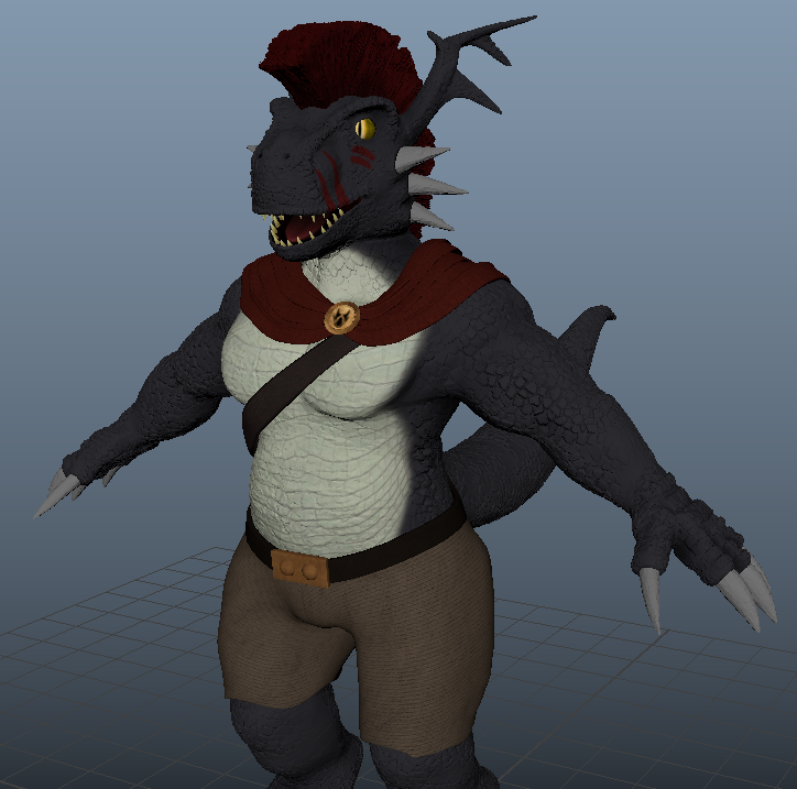 Decided to improve his look with the help of some Zbrush

#3d #3Dart #Animation #3dillustration #Zbrush