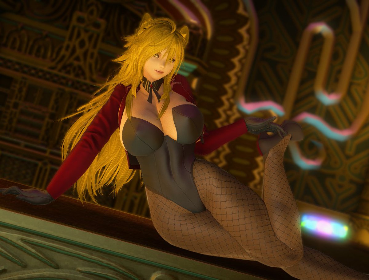 Anubiz_65's tweet photo. Had some more fun messing with FF14 @Tala_Tora this time around we get.... BUNNY Tala!! #Talillust https://t.co/ZswKTxkxlT