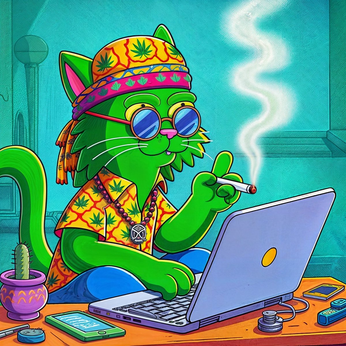 Scheming, while many are showing. Me making the bomb with which I plan to blow them up.🍀😻💚🔥💨💨💨🚀