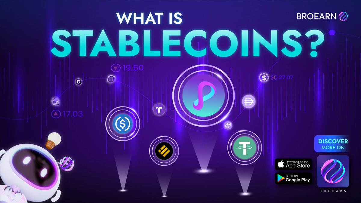 putoken's tweet image. 🔎 What Are Stablecoins? 🤔

💹 Stablecoins are a type of cryptocurrency
🕵🏽‍♂️ They aim to be less volatile than other cryptocurrencies
✈️This stability makes them potentially more suitable for everyday

❤️ Like, 🔄 Share, 🗣️ RT
#Cryptocurrency #Stablecoins #LessVolatility