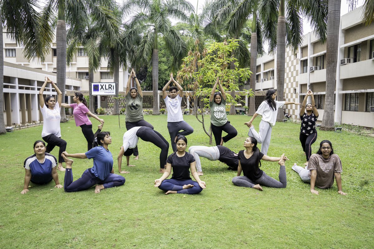 XLRIJamshedpur's tweet photo. XLRI wishes everyone a peaceful and balanced International Yoga Day. May this occasion inspire the incorporation of yoga into our daily lives, fostering enhanced well-being and inner harmony.
#xlri #xlrijamshedpur #75yearsofxl #internationalyogaday #wellness #peace #harmony https://t.co/uF8Rc6annK