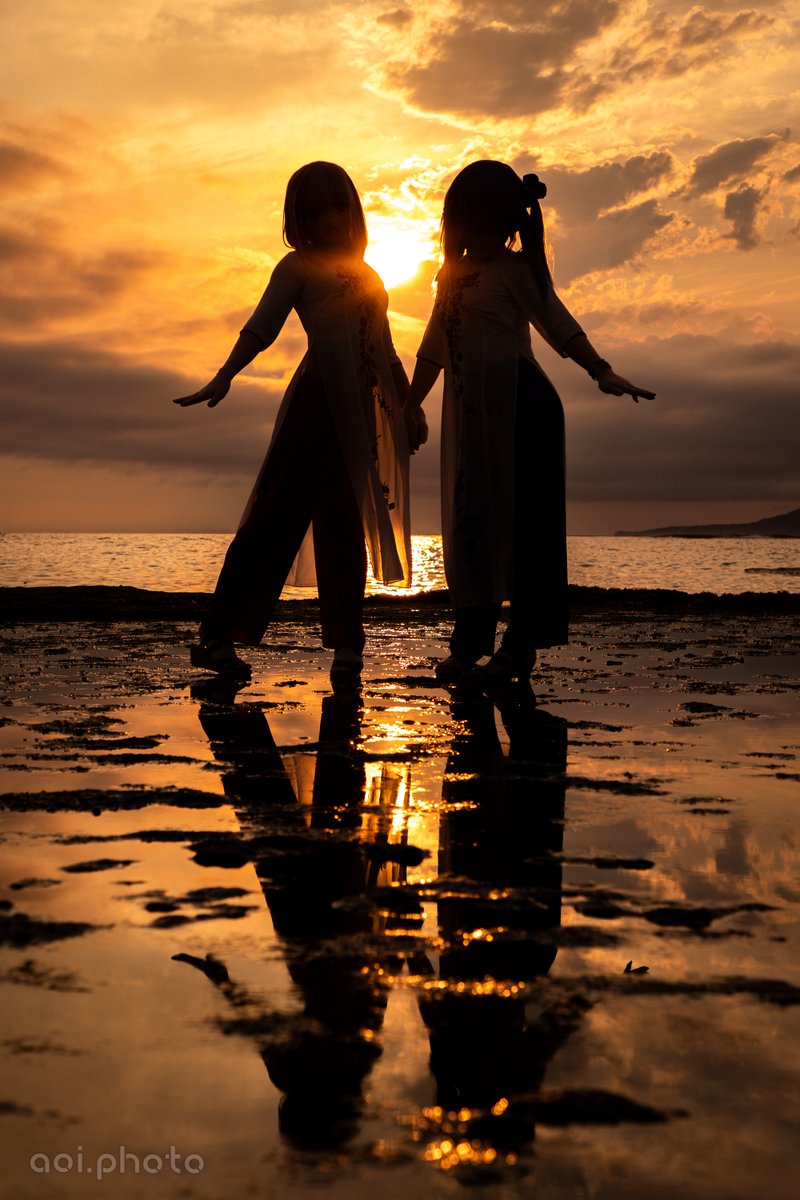 kicmef's tweet image. Sunset like Salar de Uyuni
in Japan
with:@Wisteria_wista
Photo: @aoi_sailor
location:Tenjinzaki
#kigurumi #天神崎