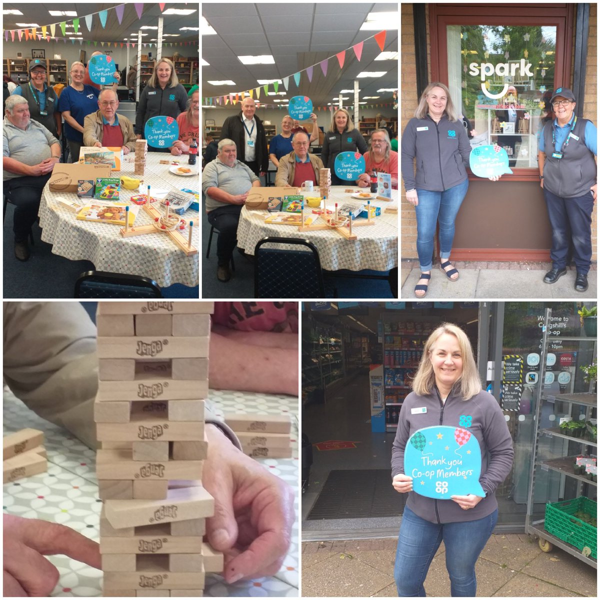 A great morning visiting Spark in Craigshill #Livingston with <a href="/coopuk/">Co-op</a> colleagues <a href="/YahTerrie/">terrie</a> and <a href="/SarahJJHenley/">Sarah Henley</a> dropping off some news games #jenga
A fantastic local organisation supporting an amazing community <a href="/Tom_MPM/">Tom Copeland</a> <a href="/CoopFayB/">Fay Bowden</a> #community #WestLothian <a href="/skhouryhaq/">Shirine Khoury-Haq</a> #membership