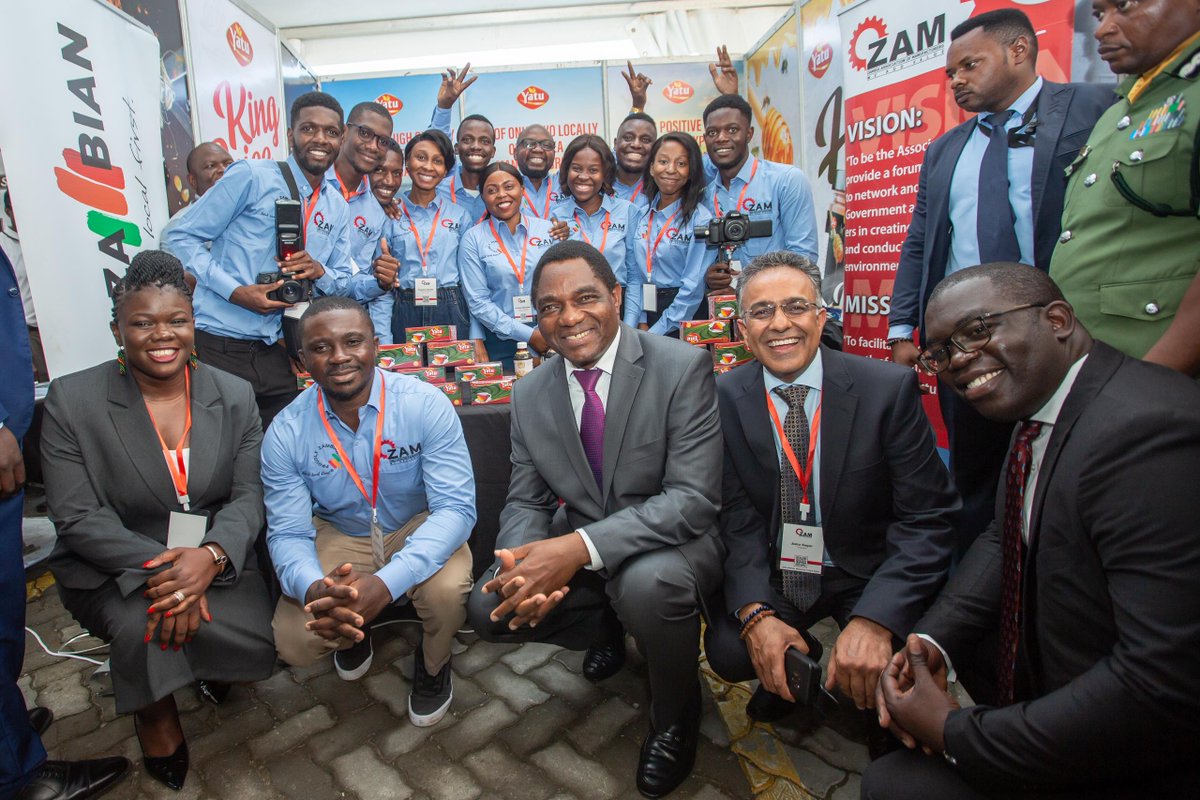ZambiaMfg's tweet image. 📸 Throwback to the Proudly Zambian Expo 2022! 📸
The ZAM Secretariat is reminiscing about the incredible moments from the @ProudlyZambianC Expo in November 2022. Thanks, Mr.  @HHichilema for your continuous support of local manufacturers. Get Ready for more in 2024! #WeAddValue