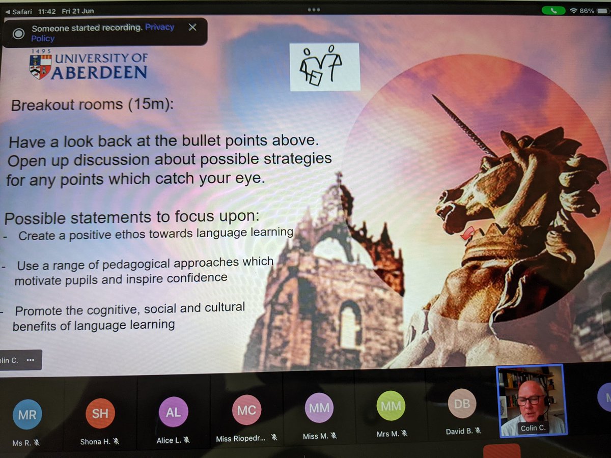 Great points from Colin Christie from <a href="/aberdeenuni/">University of Aberdeen</a> about language acquisition #LangsLeadScot