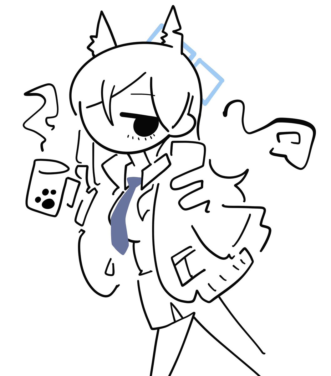 ブルアカラインアート #ブルアカ 
