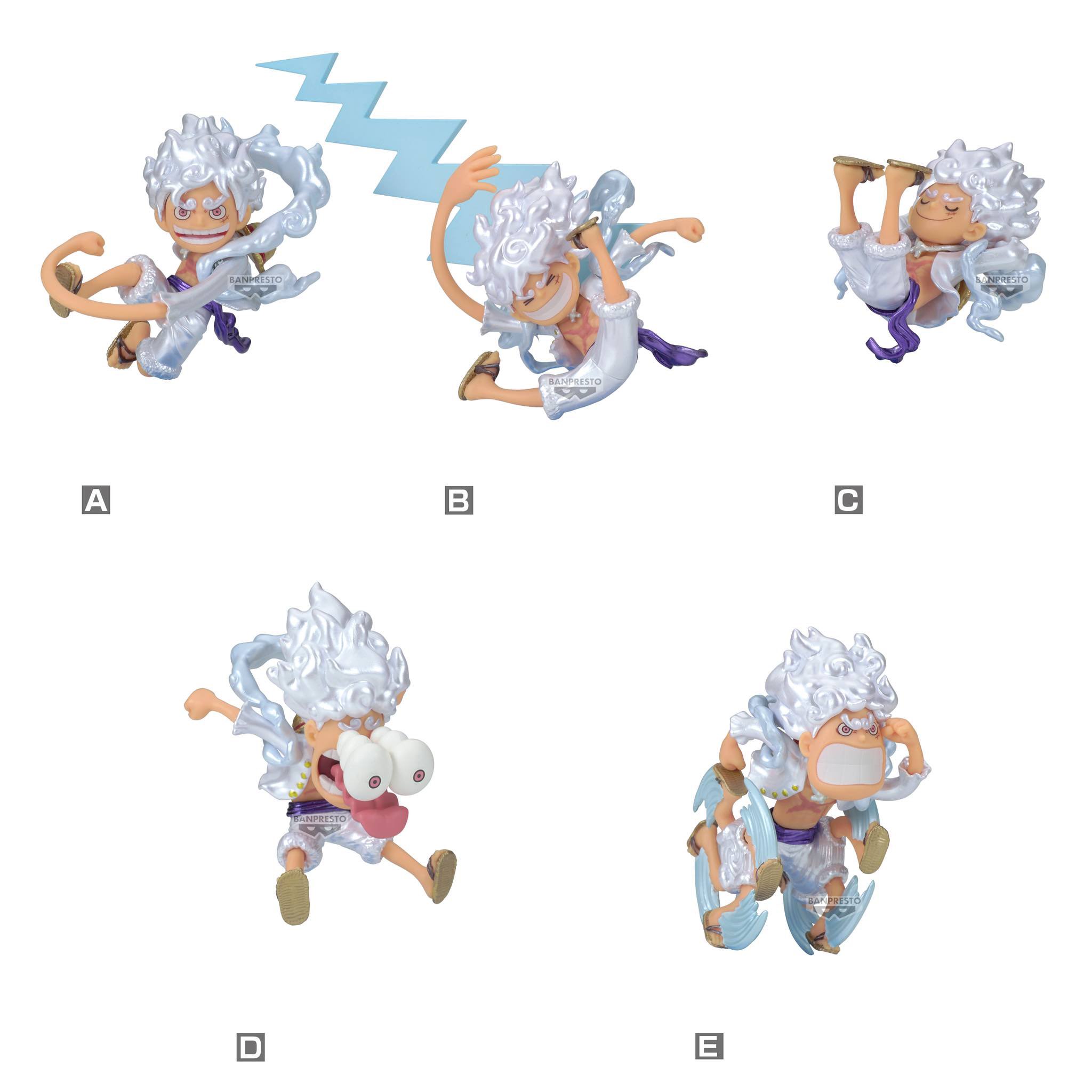 ワンピース　ニカ　ワーコレ ギア5 メタリックカラー　全種類+レアアソート ワンピース ワーコレ ルフィ ギア5 ニカ SPECIAL-メタリック